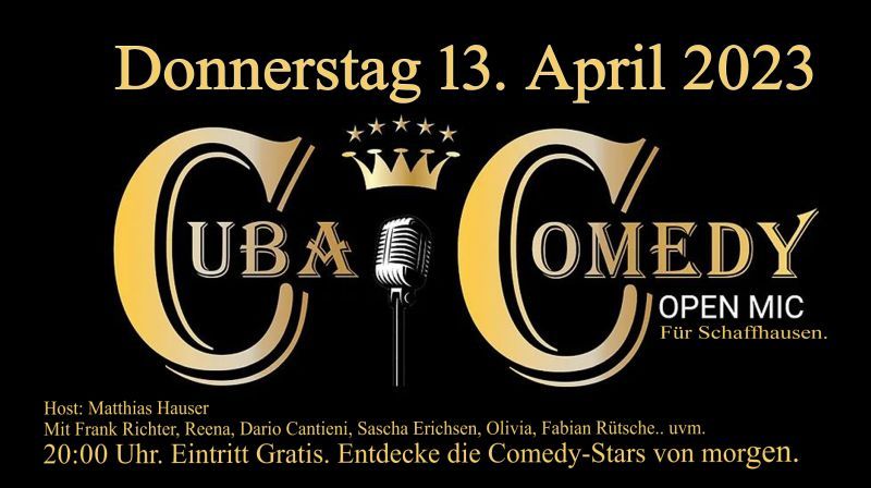 Cuba Comedy Open Mic