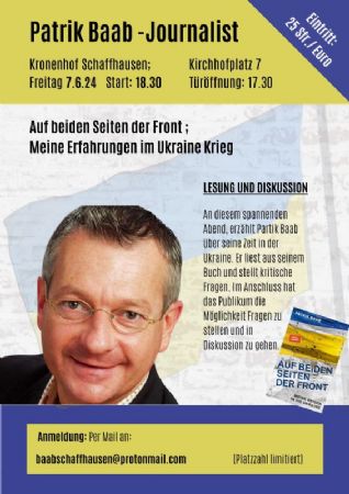Patrik Baab – «Auf beiden Seiten der Front»