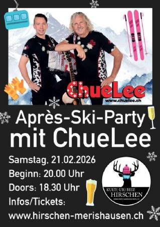 Après-Ski-Party mit ChueLee