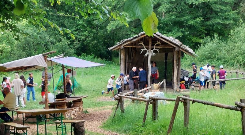 Pfahlbauer Familientag