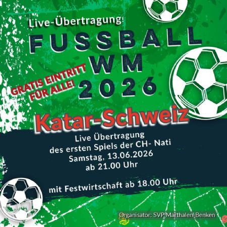Public VIewing WM-Spiel Katar-Schweiz