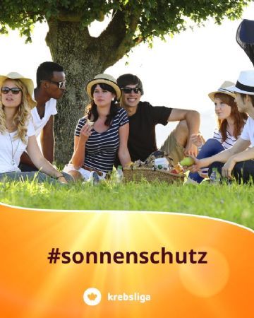 Hautkrebsanlass – Standaktion auf dem Frownwagplatz