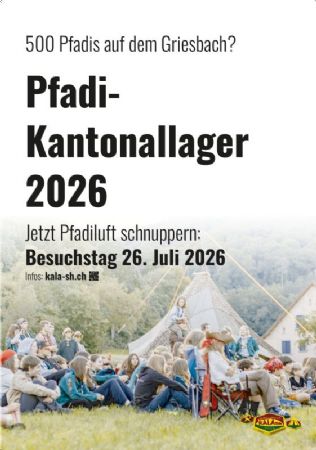 Besuchstag Kantonslager Pfadi Schaffhausen