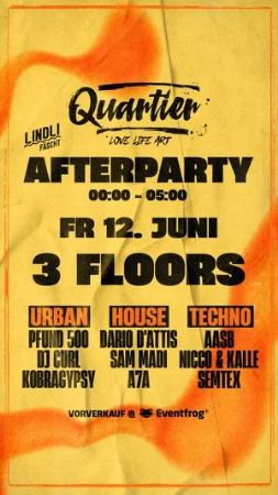 Lindlifäscht 2026 Afterparty x Quartier Klub