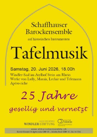 Schaffhauser Barockensemble – «Tafelmusik»