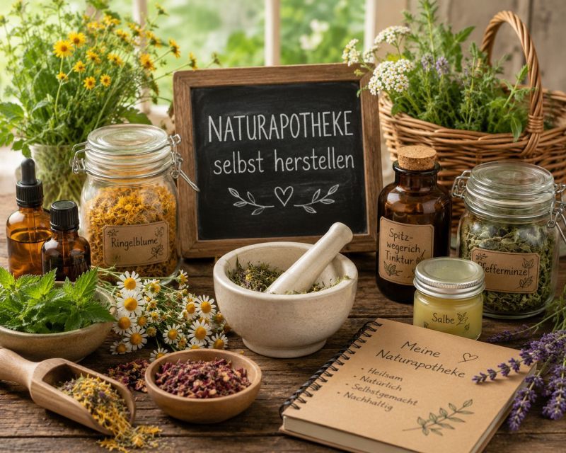 Naturapotheke – Hausmittel selbst herstellen