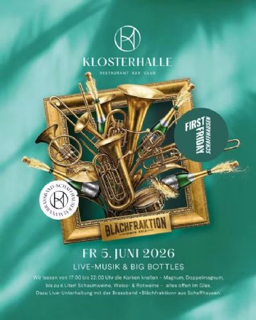 First Friday x Klosterhalle
