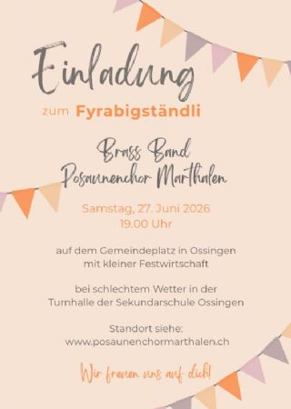 Brass Band Posaunenchor Marthalen