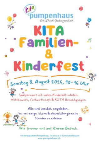 Kinderfest und Tag der offenen Tür in der KITA Pumpenhaus