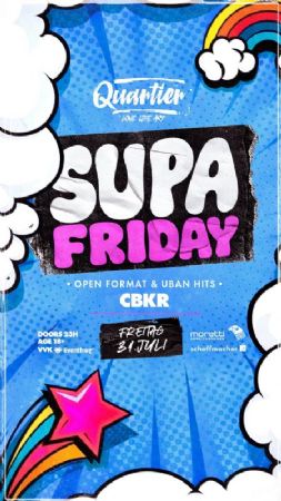 SUPA FRIDAY! – TICKETS ZU GEWINNEN