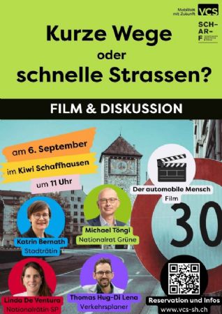 Film & Diskussion –  «Kurze Wege oder schnelle Strassen?»