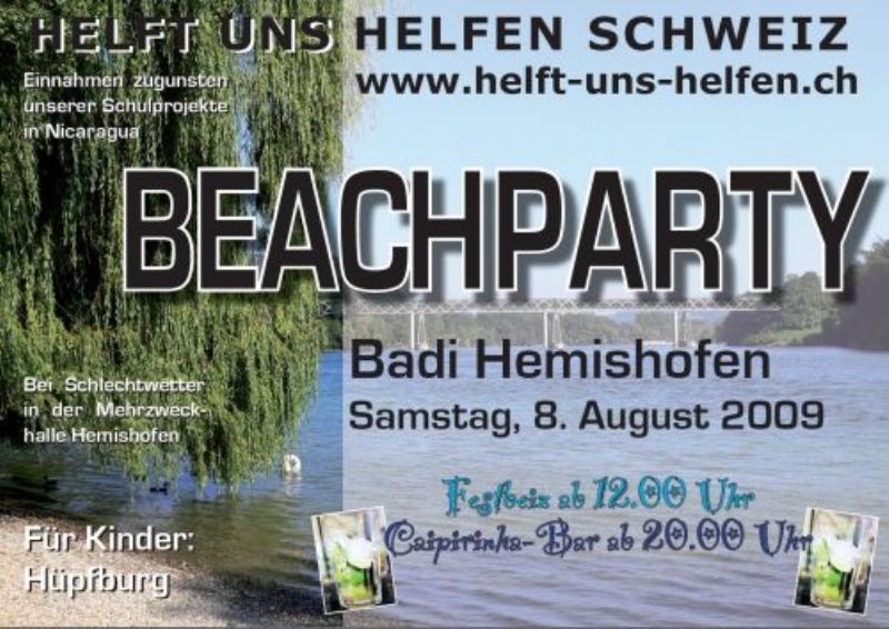 Beachparty Hemishofen
