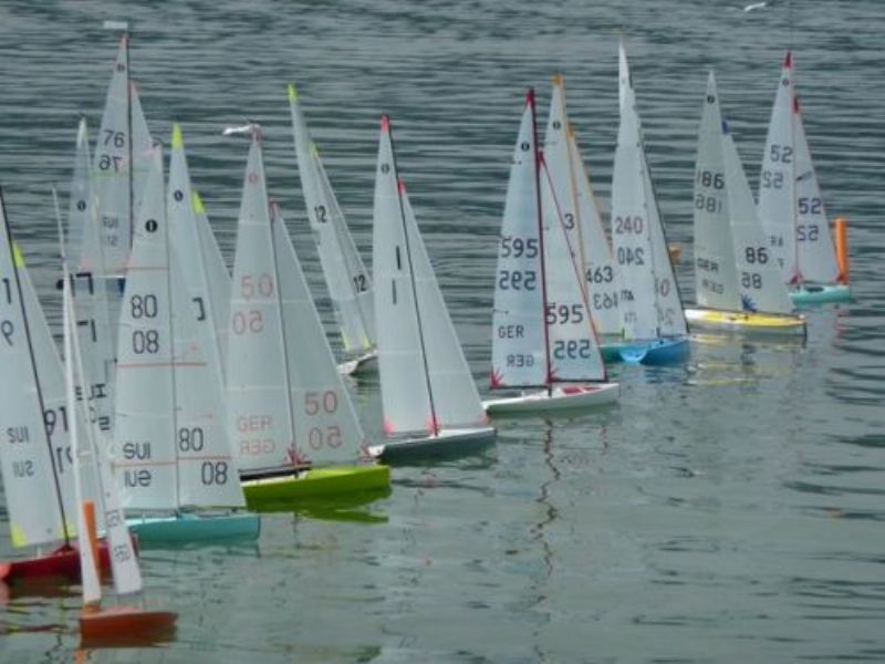 Swiss Cup Regatta der IOM / Ten Rater Modellsegelyachten