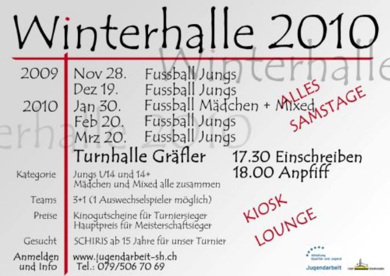 Winterhalle 2010
