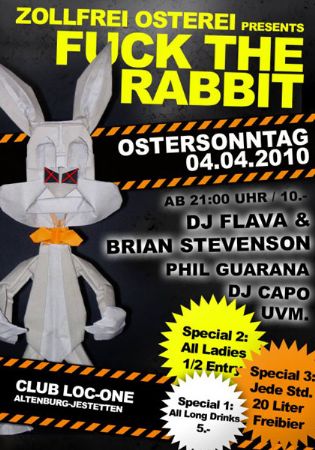 Zollfrei Osterei – Fuck the Rabbit Edition