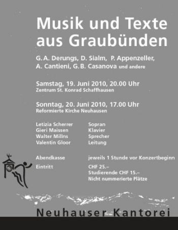 Musik und Texte aus Graubünden