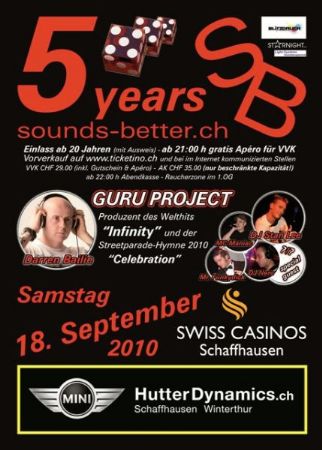 5 Jahre SB sounds-better.ch