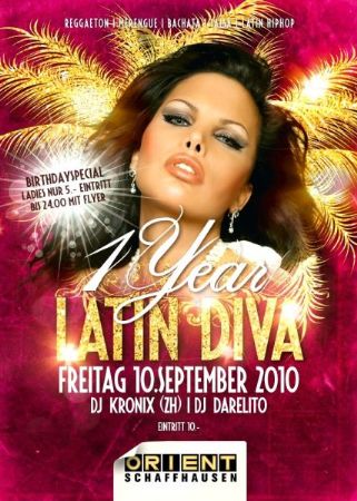 1 Year Latin Diva