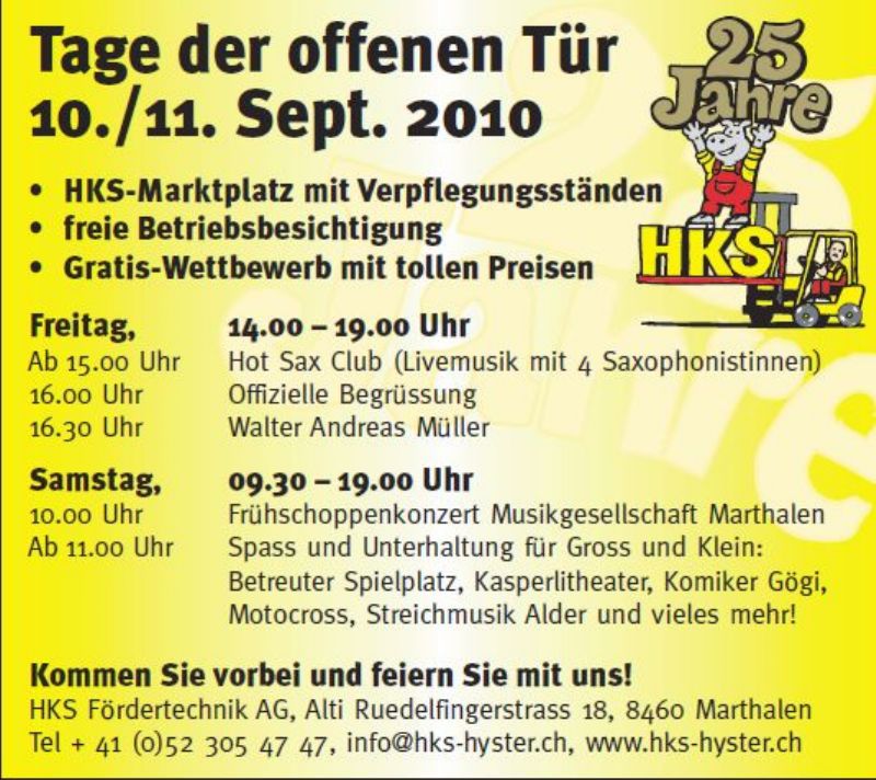 Tage der offenen Tür