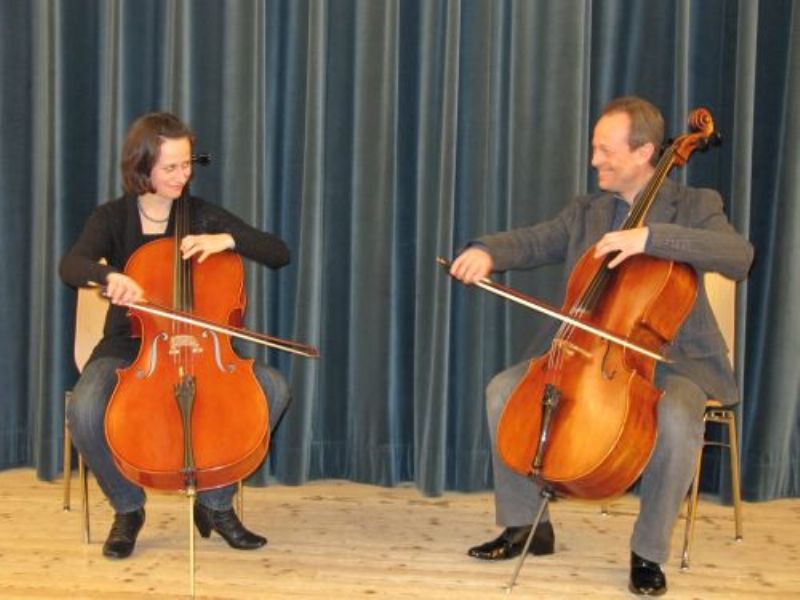 Violoncello zu Zweit