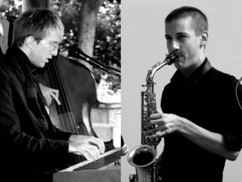 Piano meets Saxophon in der Vollmondbar