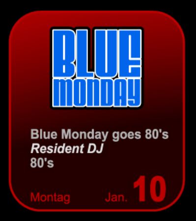 Blue Monday goes 80's