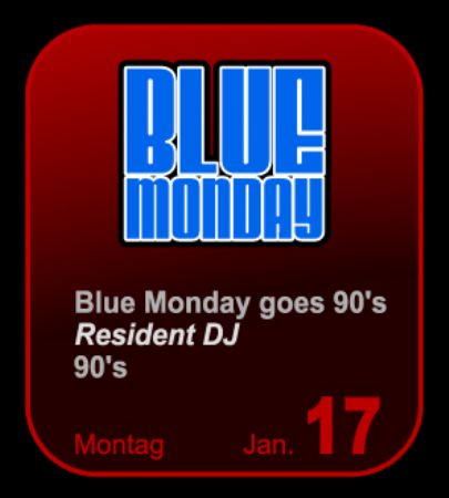 Blue Monday goes 90's