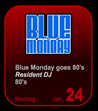 Blue Monday goes 80's