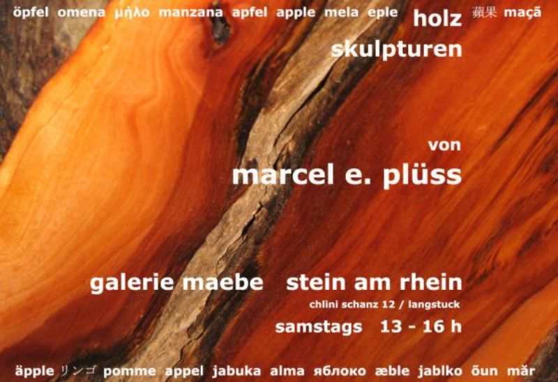 Marcel E. Plüss: Holzskulpturen