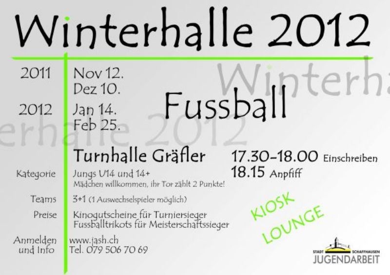 Winterhalle 2012
