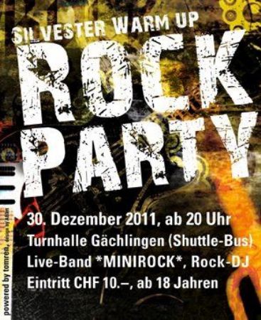 Silverster Warm-up Rockparty