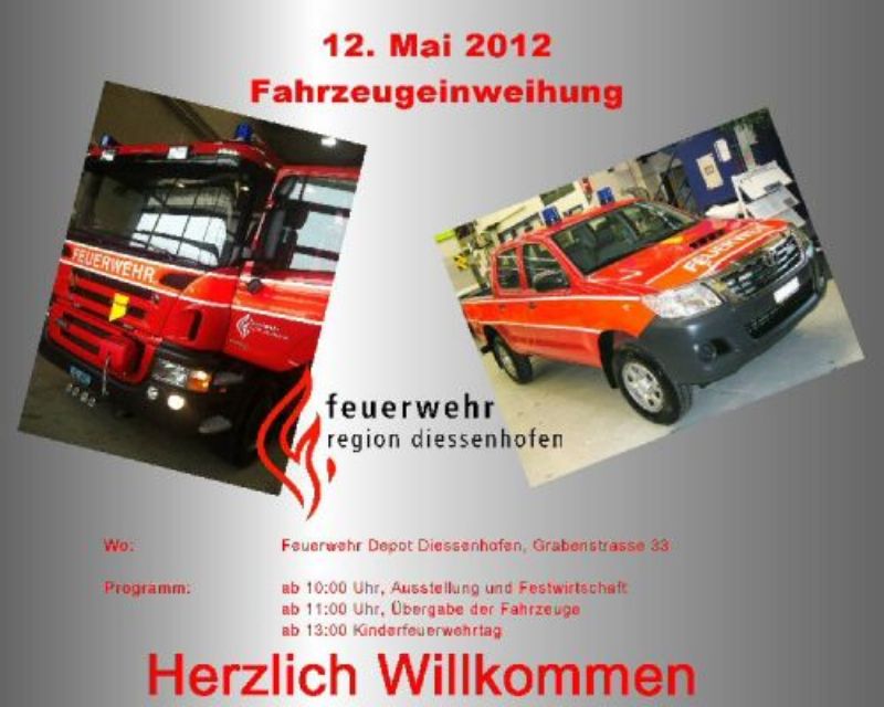 Fahrzeugeinweihung