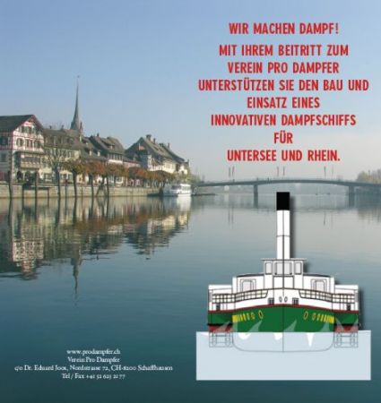 Gründung des Vereins Pro Dampfer 