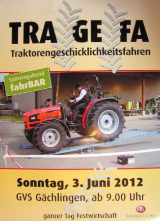 TRA-GE-FA Traktorengeschicklichkeitsfahren