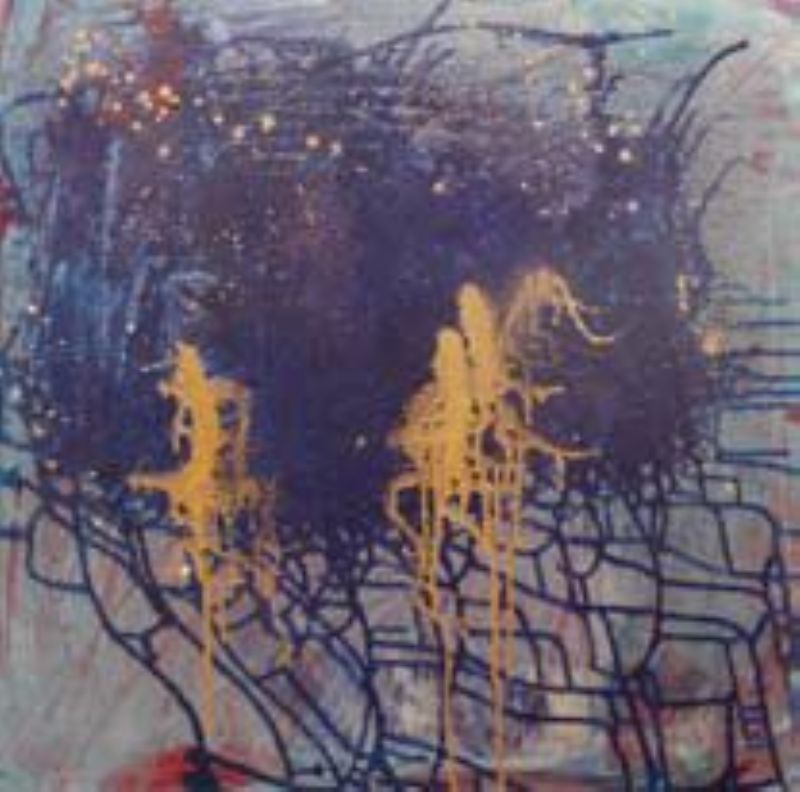 Berti Spring – «Acrylbilder auf Leinwand zwischen antiken Möbeln»