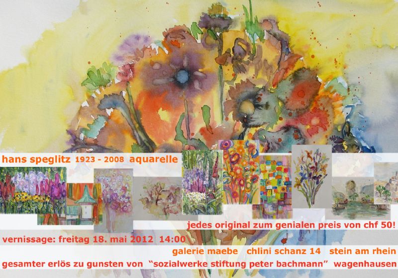 Hans Speglitz (1923-2008) – Aquarelle