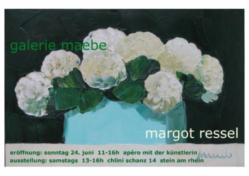 Margot Ressel – «die neusten Oelbilder»