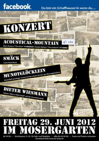 Du bist ein Schaffhauser/in, wenn du...