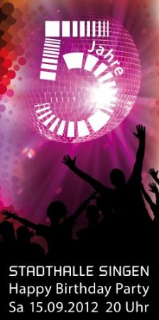 Fünf Jahre Stadthalle Singen – Happy Birthday Party