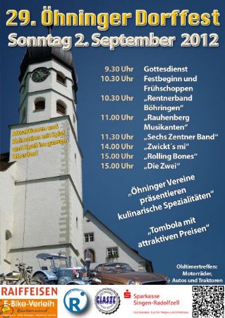 29. Öhninger Dorffest