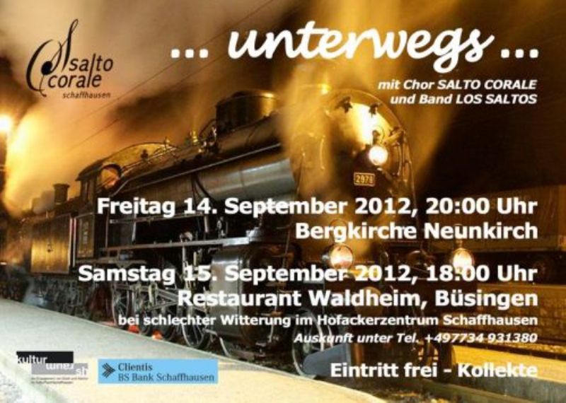 ... unterwegs ...