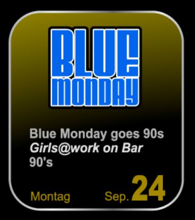 Blue Monday goes 90's