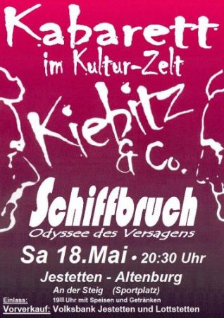 Kiebitz & Co – Kabarett im Kulturzelt
