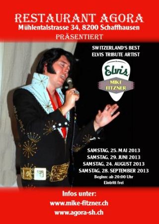 Switzerland´s best Elvis Tribute Artist - Mike Fitzner
