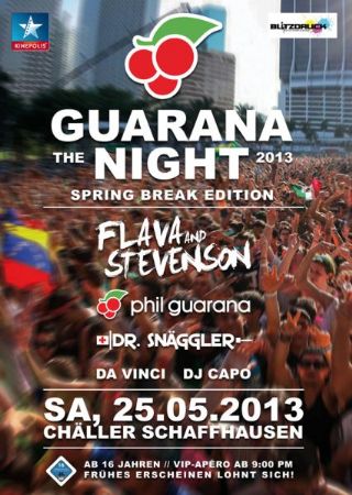 Guarana Night – Spring Break Edition