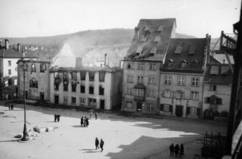 Zum Gedenken an die Bombardierung Schaffhausens am 1. April 1944