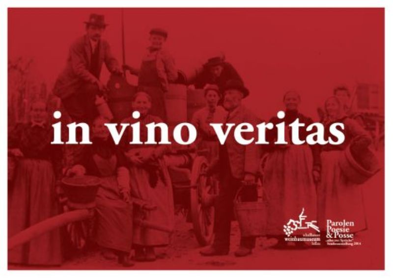 in vino veritas