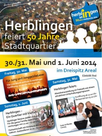 Jubiläumsfest - Herblingen ist in
