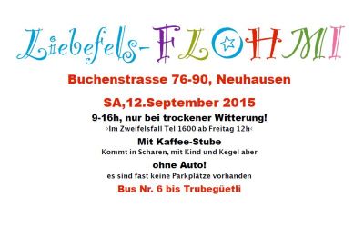 Liebefels-Flohmi
