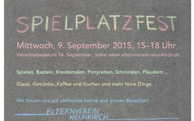 Spielplatzfest Neunkirch
